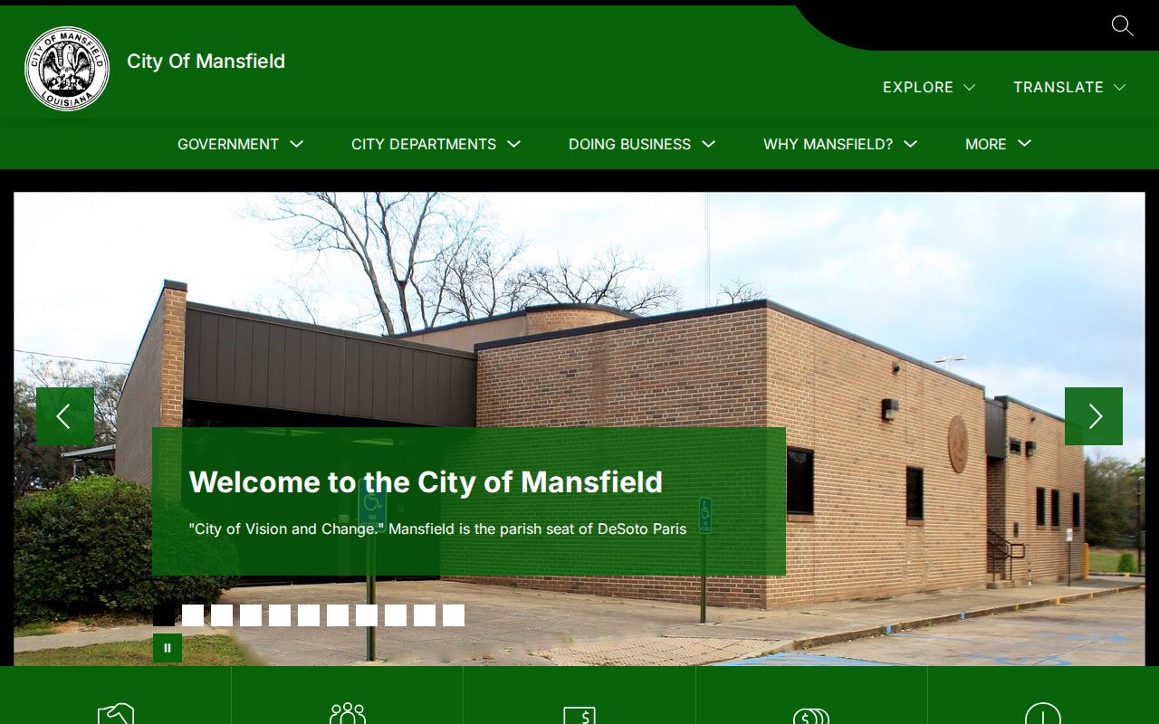 Official City of Mansfield website